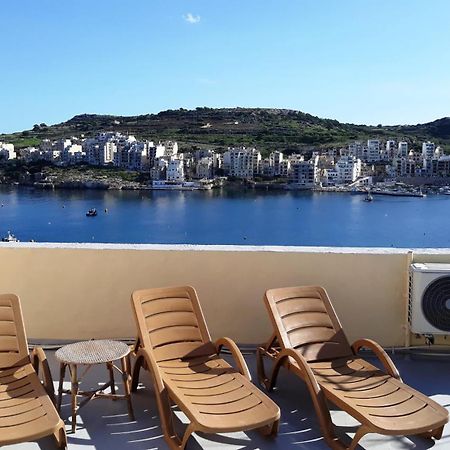 Bayview 2 Bedroom Seaview Apartment With Large Terrace With Panoramic Views - By Getawaysmalta St. Paul's Bay Exteriör bild