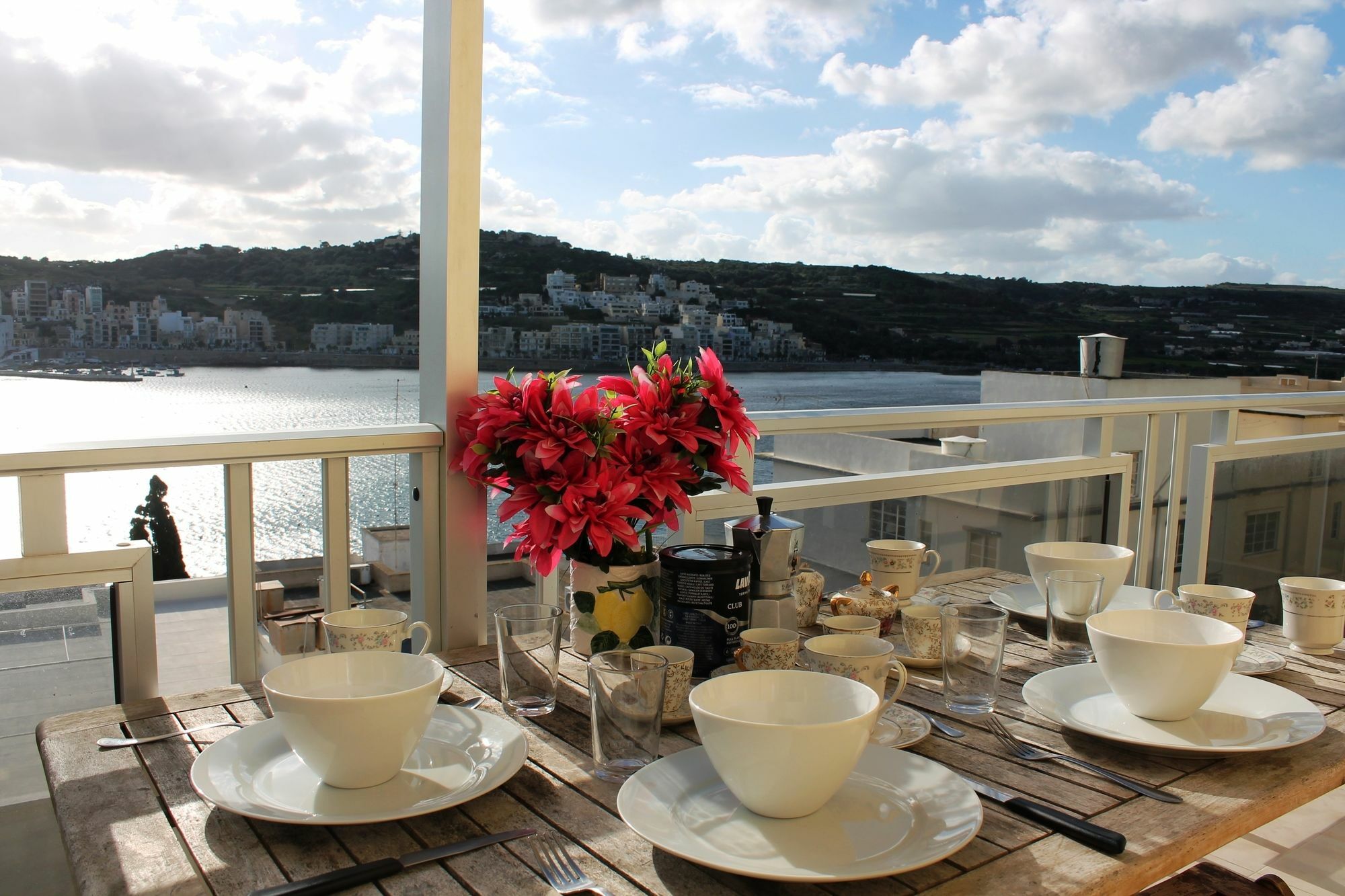 Bayview 2 Bedroom Seaview Apartment With Large Terrace With Panoramic Views - By Getawaysmalta St. Paul's Bay Exteriör bild